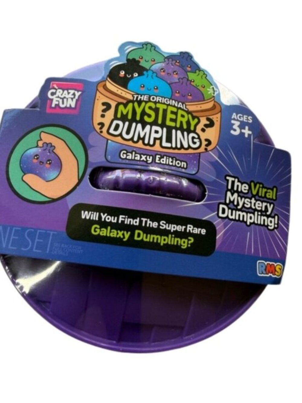 🌌🥟 NWT The Original Mystery Dumpling – Galaxy Edition RARE